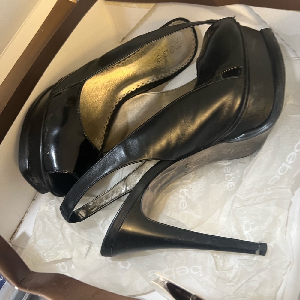 Bebe signature heels